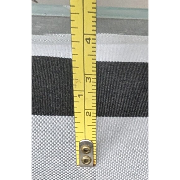 Vtg  Inspired Mid Century Scroll Pattern Square Glass Ceiling Light Shade 11.5 - Picture 5 of 7